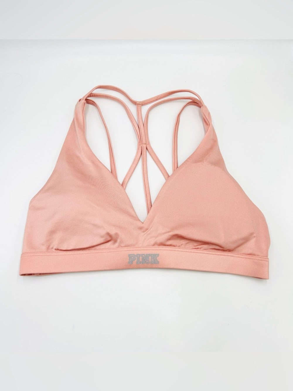 PINK Victoria's Secret Ultimate Lightly Lined sports bra pink women size S